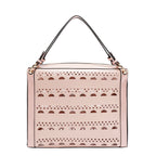 Bolsa Cuadrada Nicole Lee Corte Laser Moderna SS26