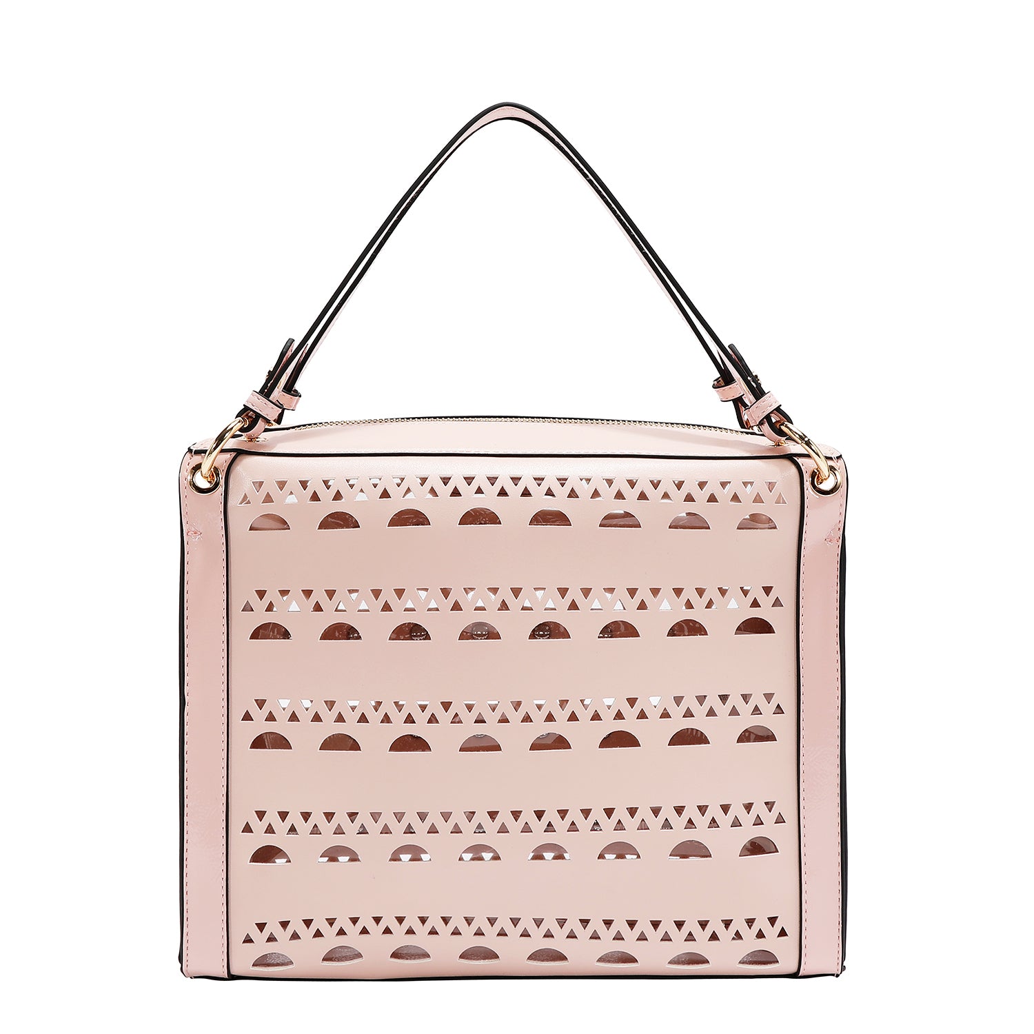 Bolsa Cuadrada Nicole Lee Corte Laser Moderna SS26