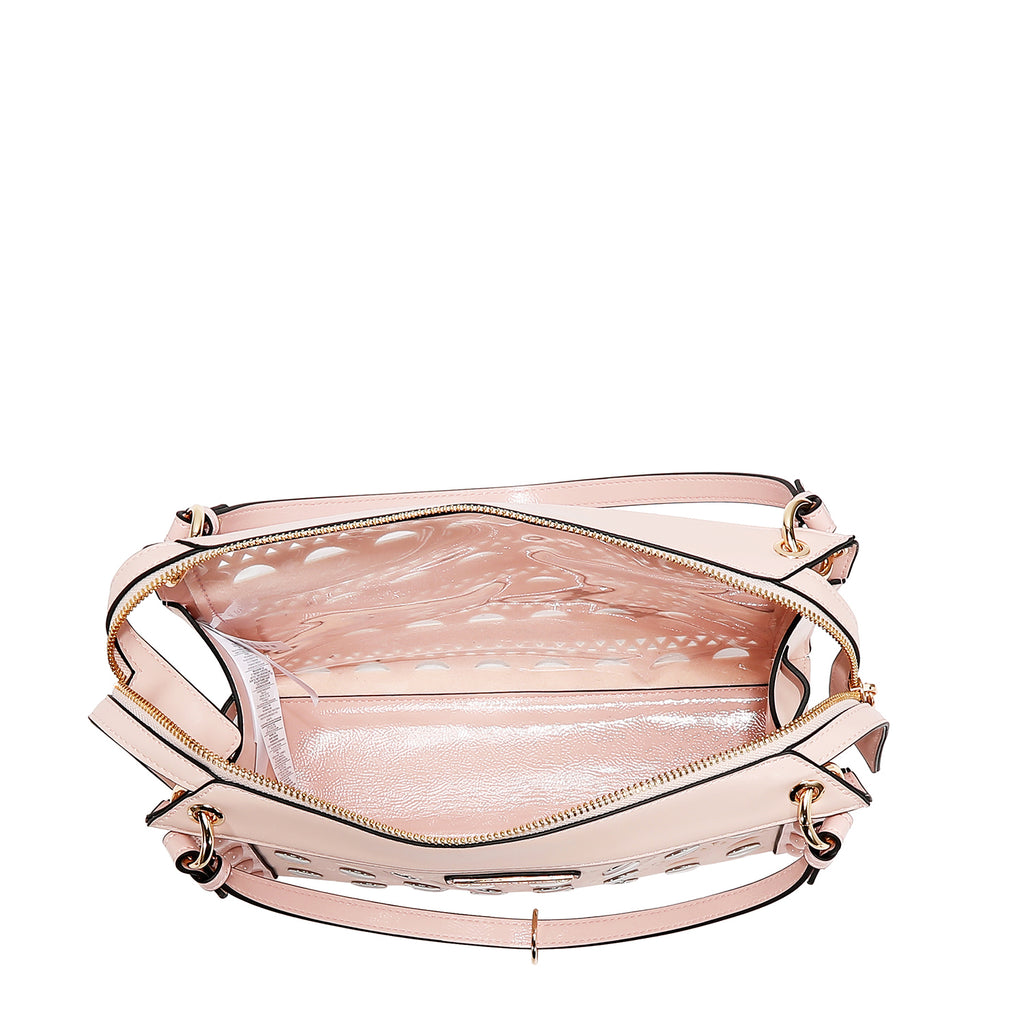 Bolsa Cuadrada Nicole Lee Corte Laser Moderna SS26