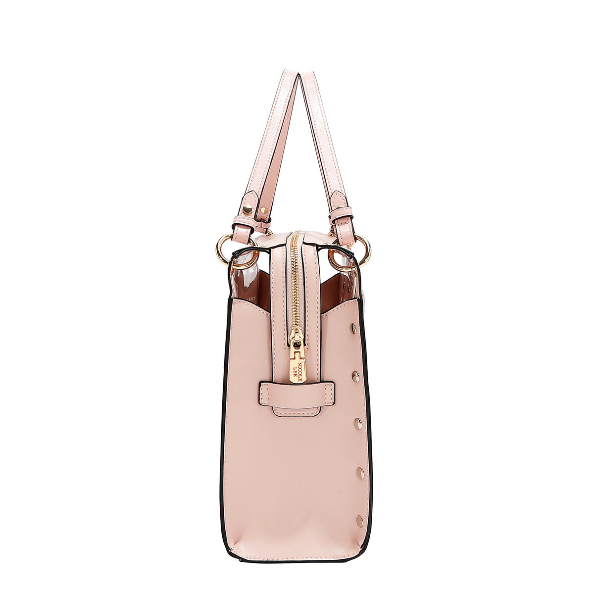 Bolsa Cuadrada Nicole Lee Corte Laser Moderna SS26