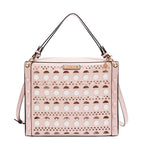 Bolsa Cuadrada Nicole Lee Corte Laser Moderna SS26