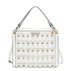 Bolsa Cuadrada Nicole Lee Corte Laser Moderna SS26
