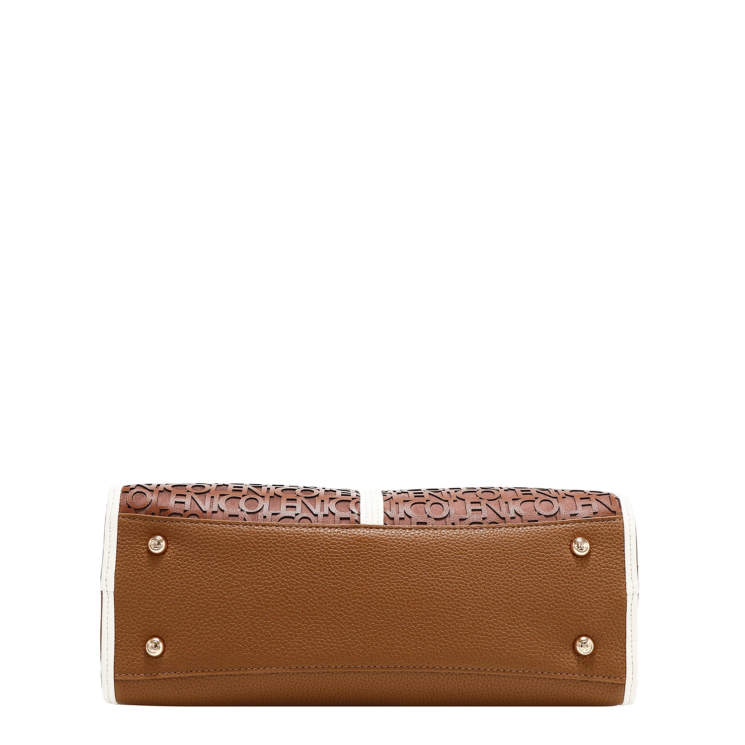 Bolsa De Mano Nicole Lee Con Logo En Corte Laser FW26