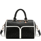Bolsa Estilo Boston Nicole Lee Con Logo En Corte Laser FW26