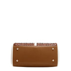 Bolsa Estilo Boston Nicole Lee Con Logo En Corte Laser FW26
