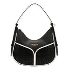 Bolsa Estilo Hobo Nicole Lee Con Logo En Corte Laser FW26
