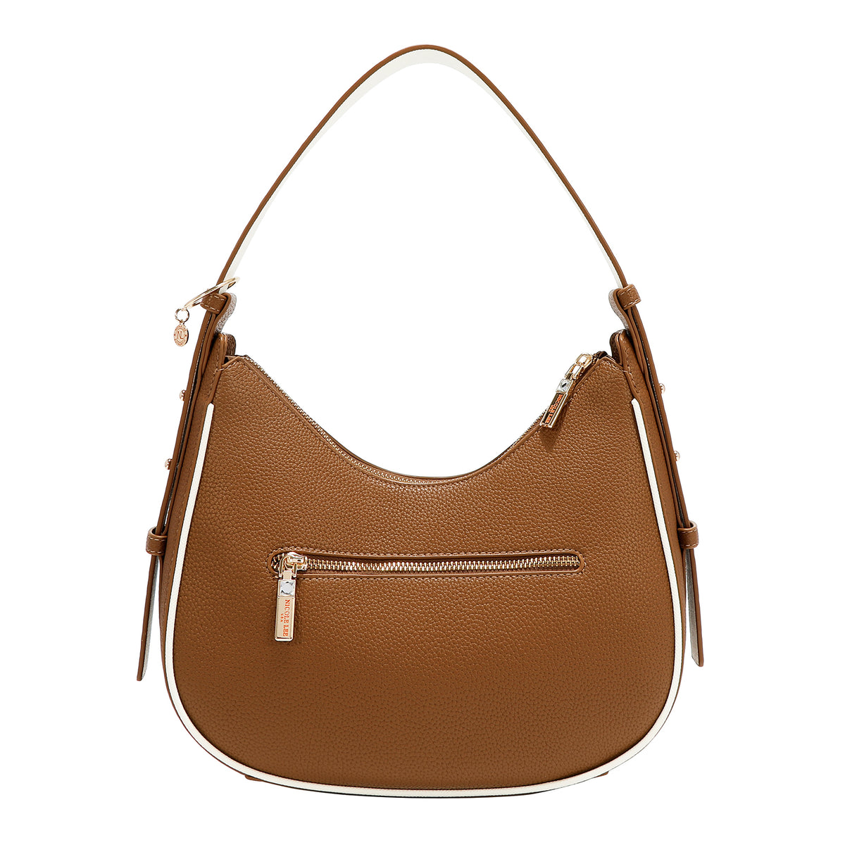 Bolsa Estilo Hobo Nicole Lee Con Logo En Corte Laser FW26