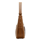 Bolsa Estilo Hobo Nicole Lee Con Logo En Corte Laser FW26