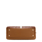 Bolso Satchel Nicole Lee Con Logo En Corte Laser FW26