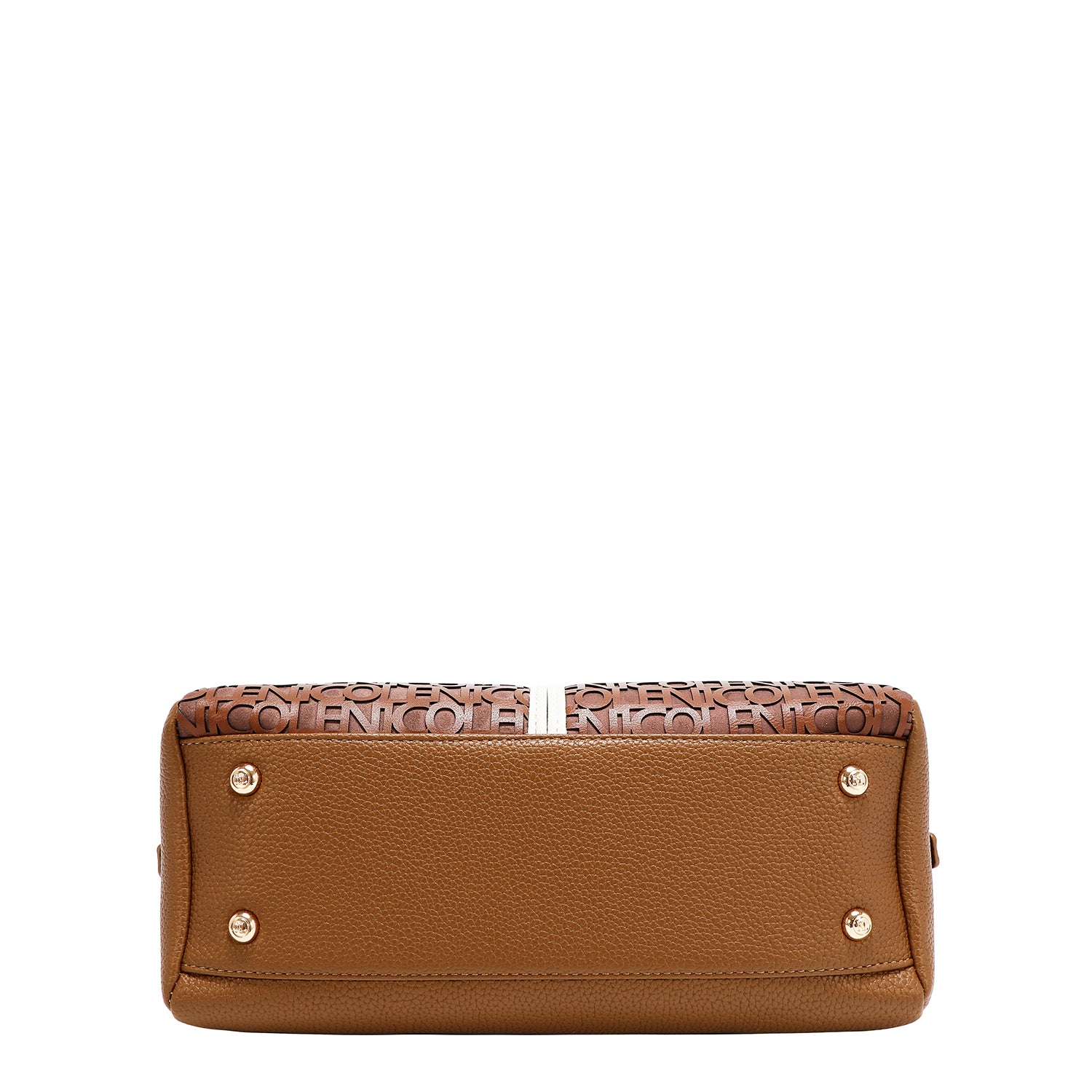 Bolso Satchel Nicole Lee Con Logo En Corte Laser FW26