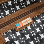 Bolso Satchel Nicole Lee Con Logo En Corte Laser FW26