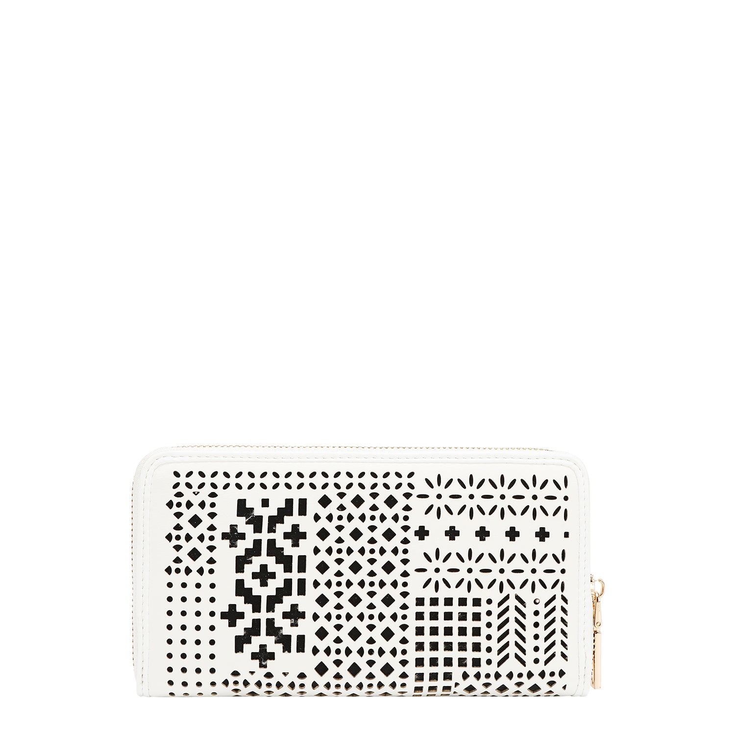 Cartera corte láser cierre Nicole Lee FW25