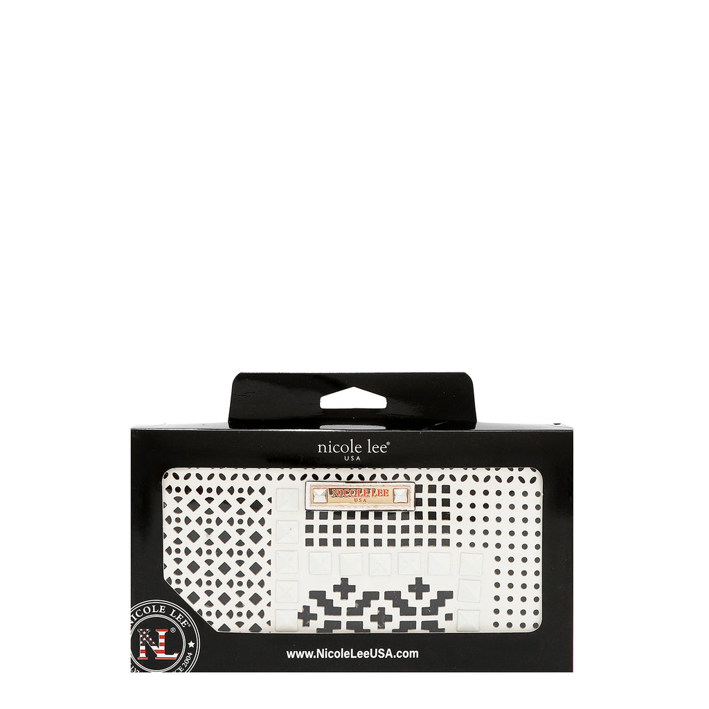 Cartera corte láser cierre Nicole Lee FW25