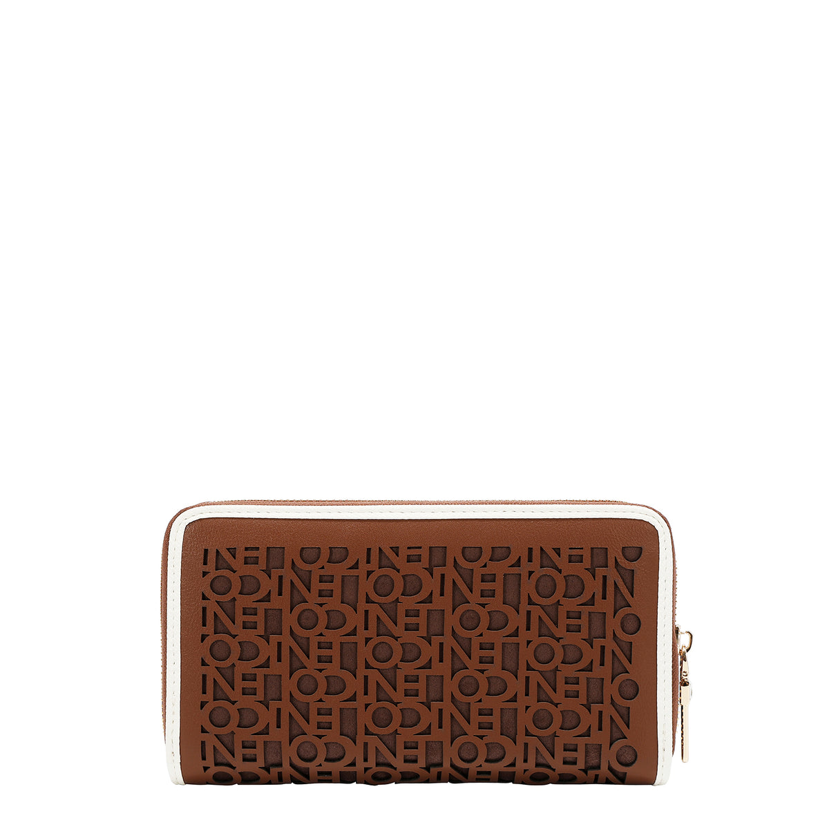 Cartera Nicole Lee De Cierre Con Logo En Corte Laser FW26