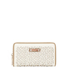 Cartera Nicole Lee De Cierre Con Logo En Corte Laser FW26
