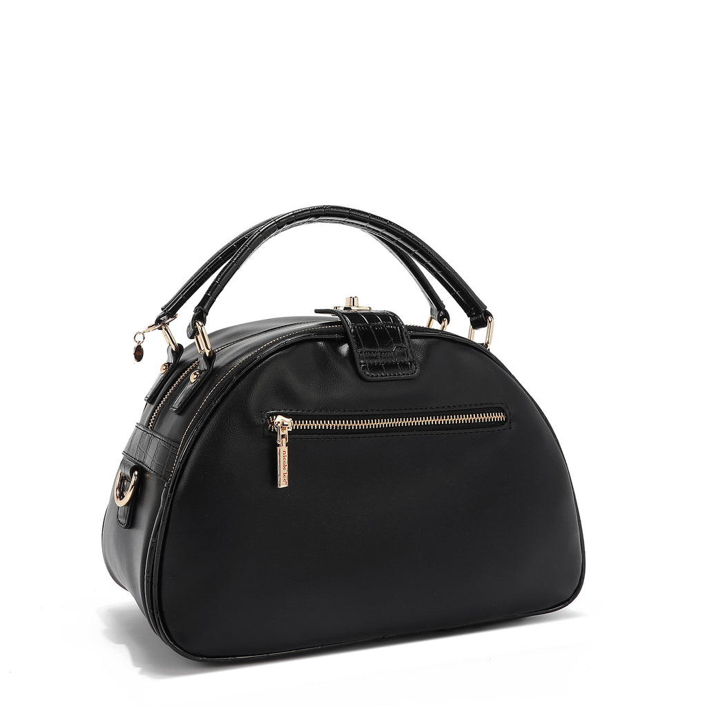 Bolsa Dome Nicole Lee Con Cinturon de Hebilla Metálica SS25