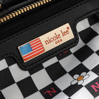 Bolsa Dome Nicole Lee Con Cinturon de Hebilla Metálica SS25