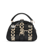 Bolsa Dome Nicole Lee Con Cinturon de Hebilla Metálica SS25