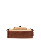 Bolsa boston Nicole Lee vintage con parches FW25
