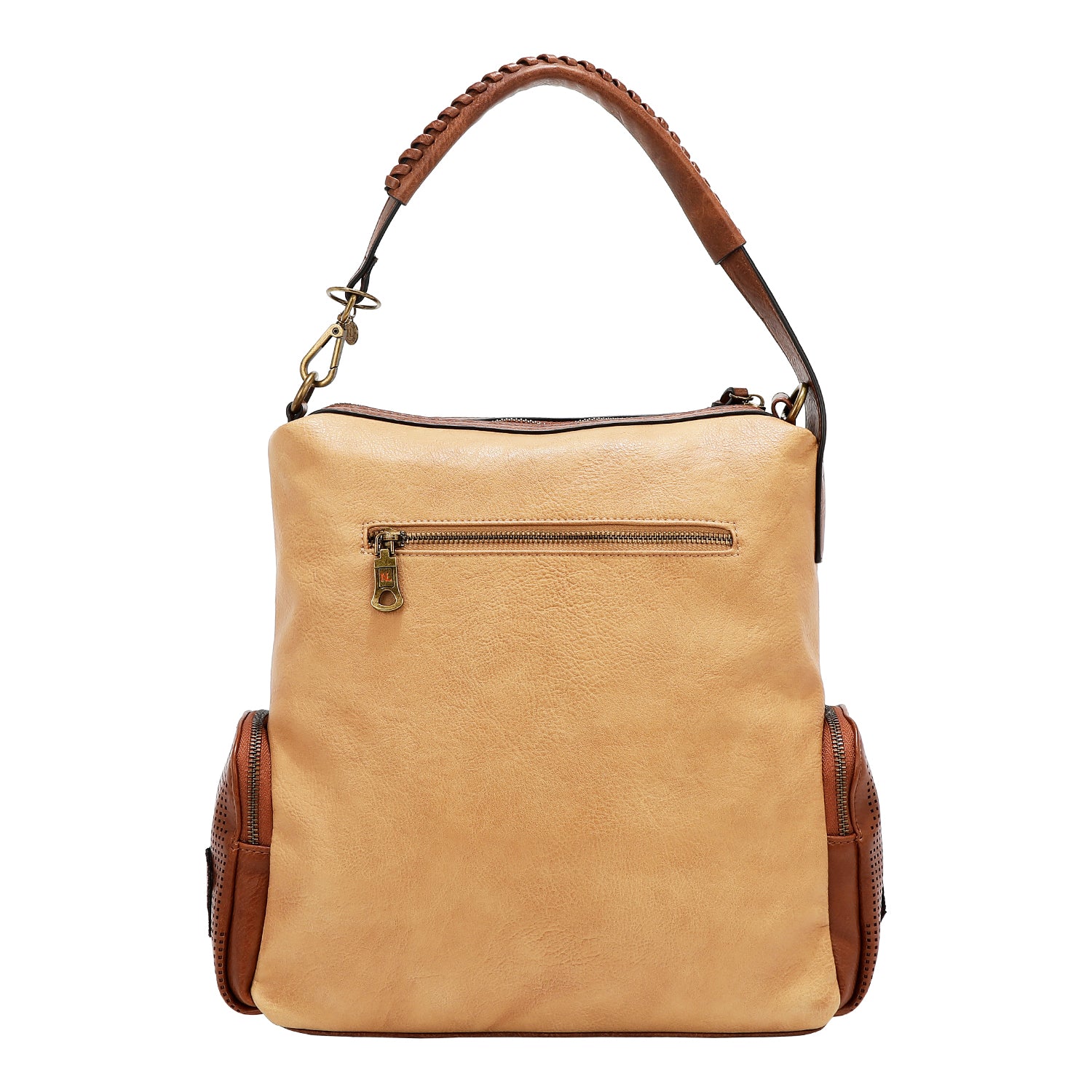 Bolsa shopper Nicole Lee vintage con parches FW25
