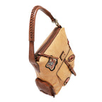 Bolsa shopper Nicole Lee vintage con parches FW25