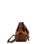 Bolsa Mensajera Nicole Lee Vintage Con Parches FW25