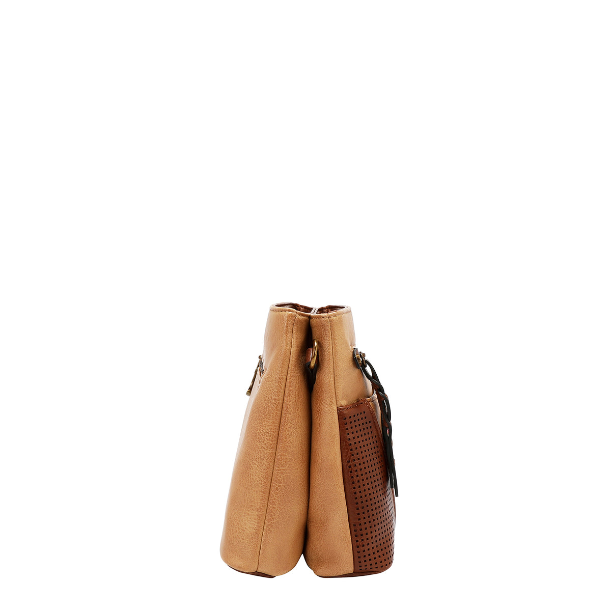 Bolsa cruzada Nicole Lee vintage con parches FW25