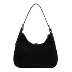 Bolsa hobo Nicole Lee de gamuza con flores y hojas FW25