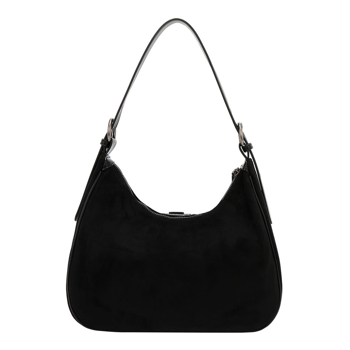 Bolsa hobo Nicole Lee de gamuza con flores y hojas FW25