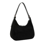 Bolsa hobo Nicole Lee de gamuza con flores y hojas FW25
