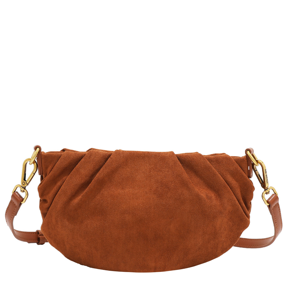 Bolsa cruzada Nicole Lee de gamuza con flores y hojas FW25