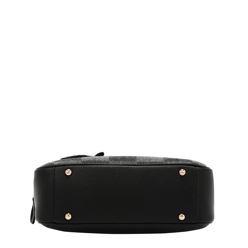 Bolsa De Mano Nicole Lee Estampada De Cuadros FW25