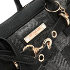 Bolsa De Mano Nicole Lee Estampada De Cuadros FW25