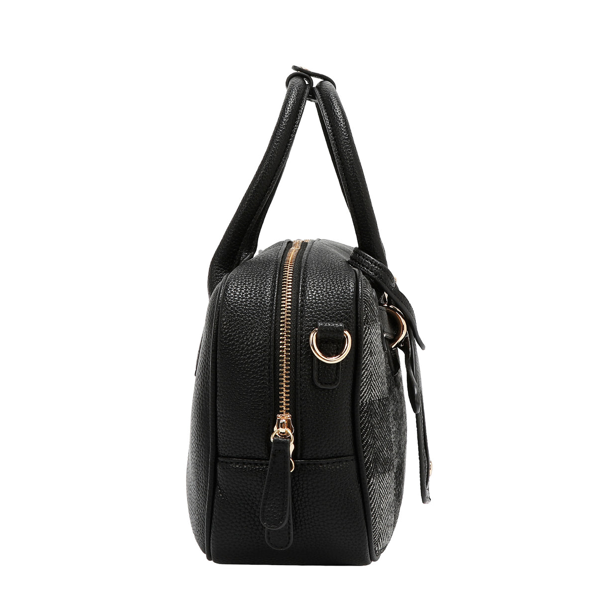 Bolsa De Mano Nicole Lee Estampada De Cuadros FW25