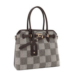 Bolsa Cuadrada Nicole Lee Estampada De Cuadros FW25