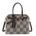 Bolsa Cuadrada Nicole Lee Estampada De Cuadros FW25