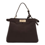 Bolsa de hombro Nicole Lee estampado de cuadros FW25
