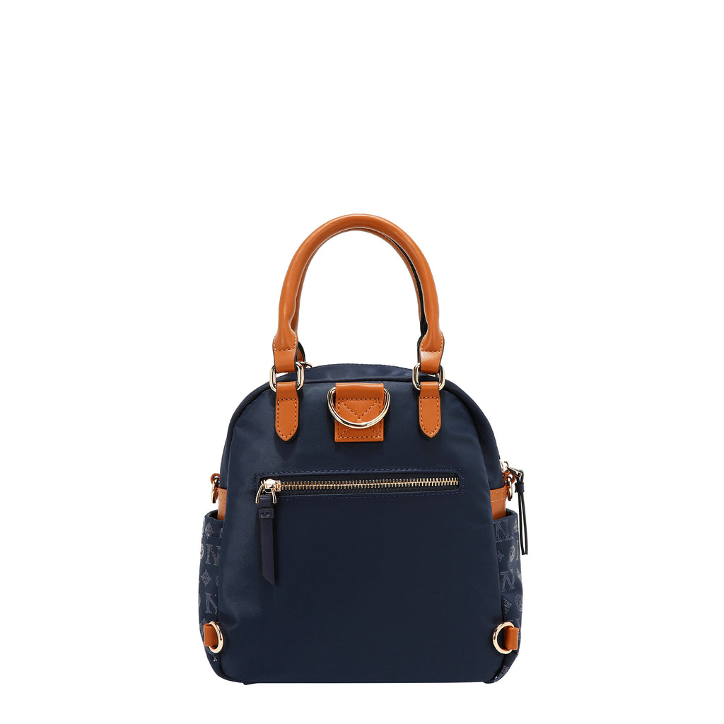 Bolsa cruzada Nicole Lee de nylon holográfica FW25