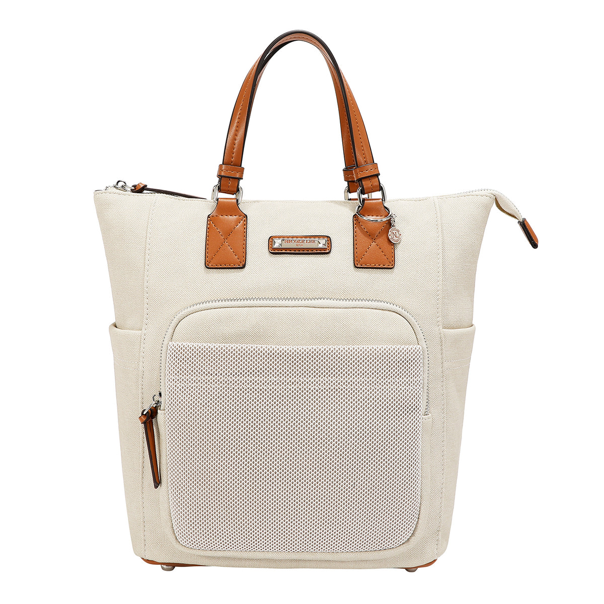 Bolsa Shopper Nicole Lee Con Malla Estilo Urban SS26