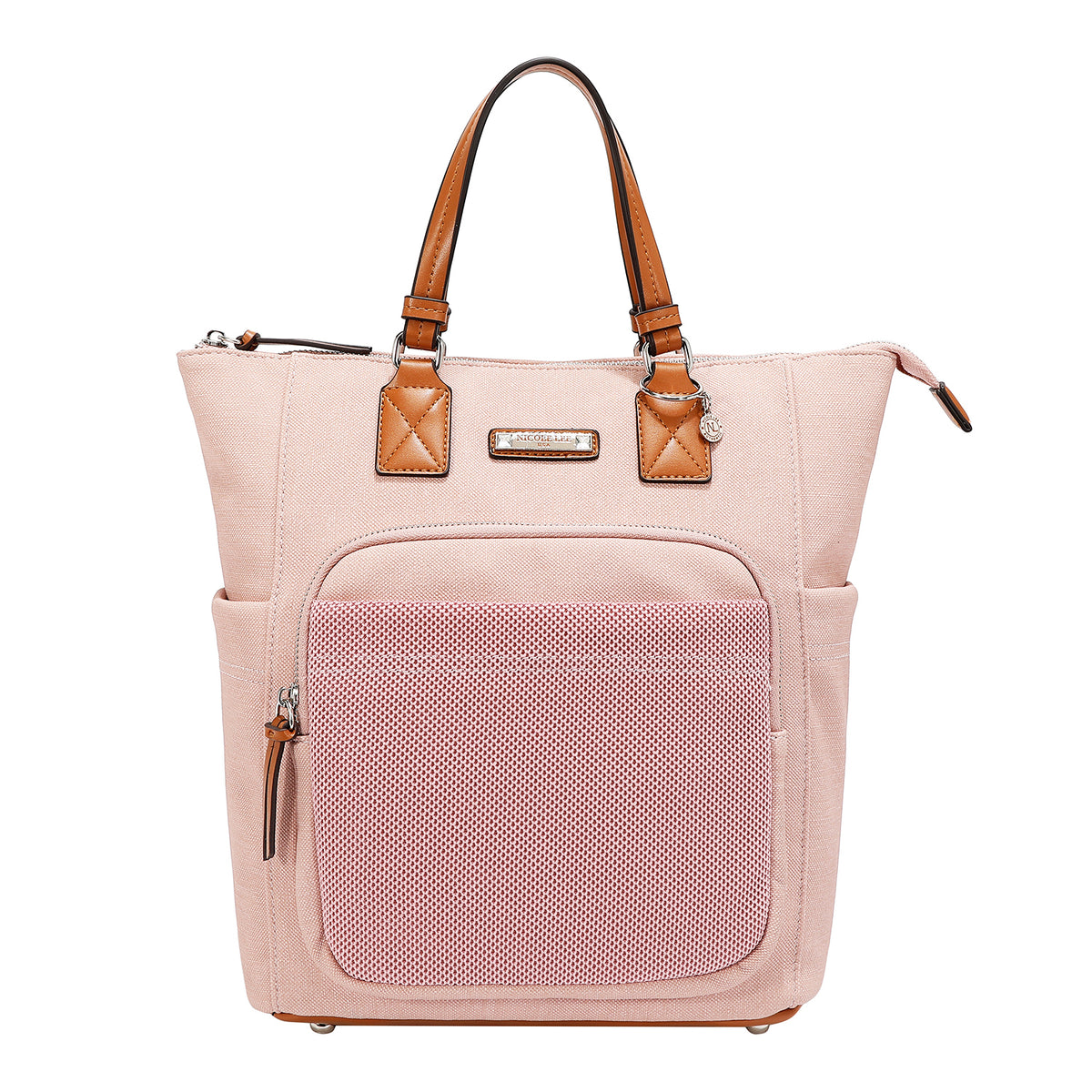 Bolsa Shopper Nicole Lee Con Malla Estilo Urban SS26