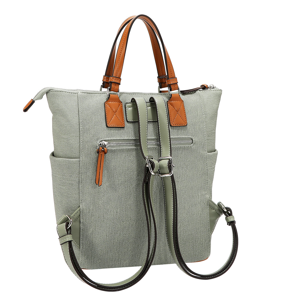 Bolsa Shopper Nicole Lee Con Malla Estilo Urban SS26