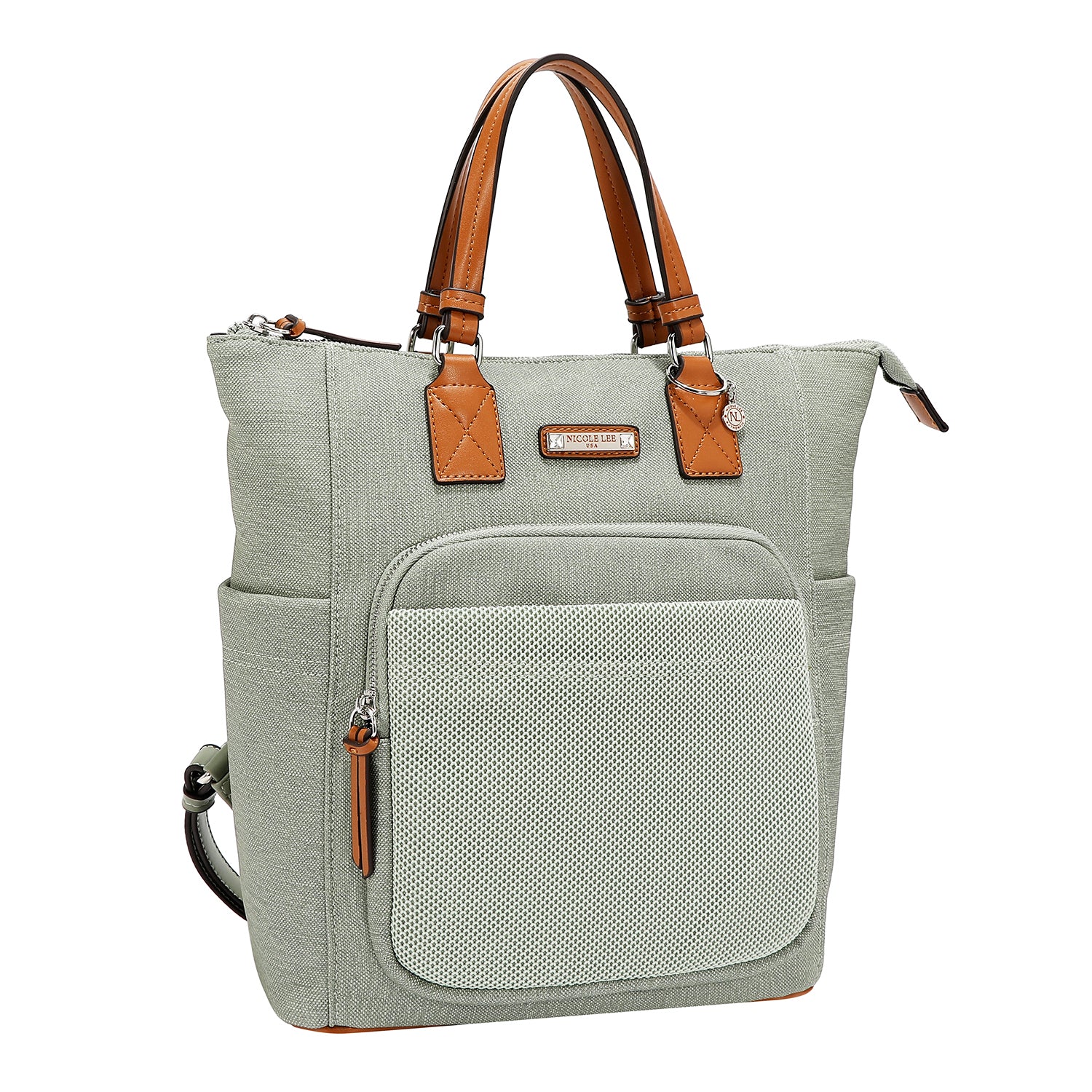 Bolsa Shopper Nicole Lee Con Malla Estilo Urban SS26