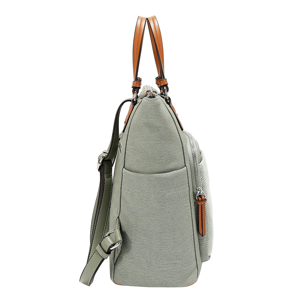 Bolsa Shopper Nicole Lee Con Malla Estilo Urban SS26