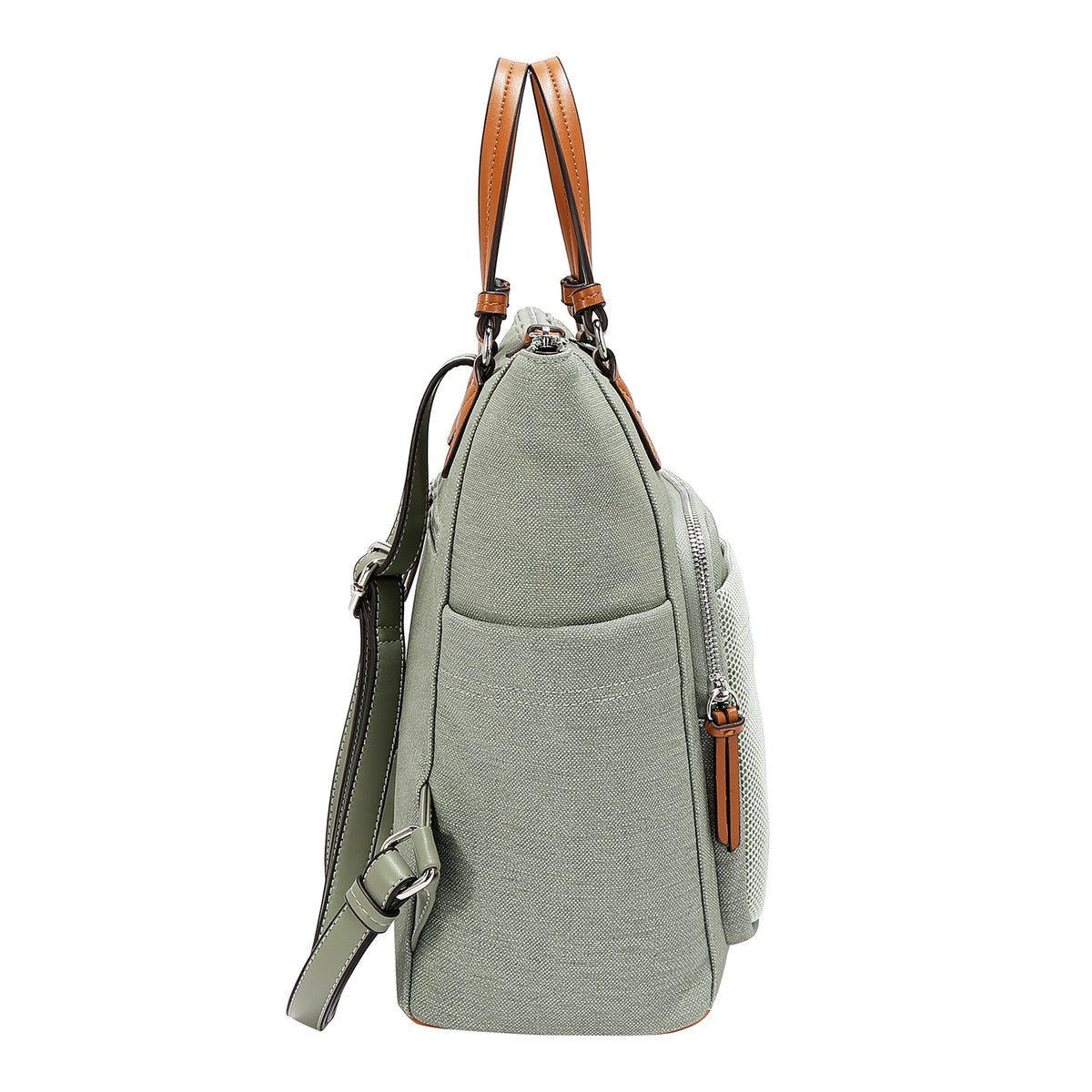 Bolsa Shopper Nicole Lee Con Malla Estilo Urban SS26