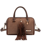 Bolsa Boston Nicole Lee Con Tachuelas Studded Glam FW26