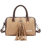Bolsa Boston Nicole Lee Con Tachuelas Studded Glam FW26