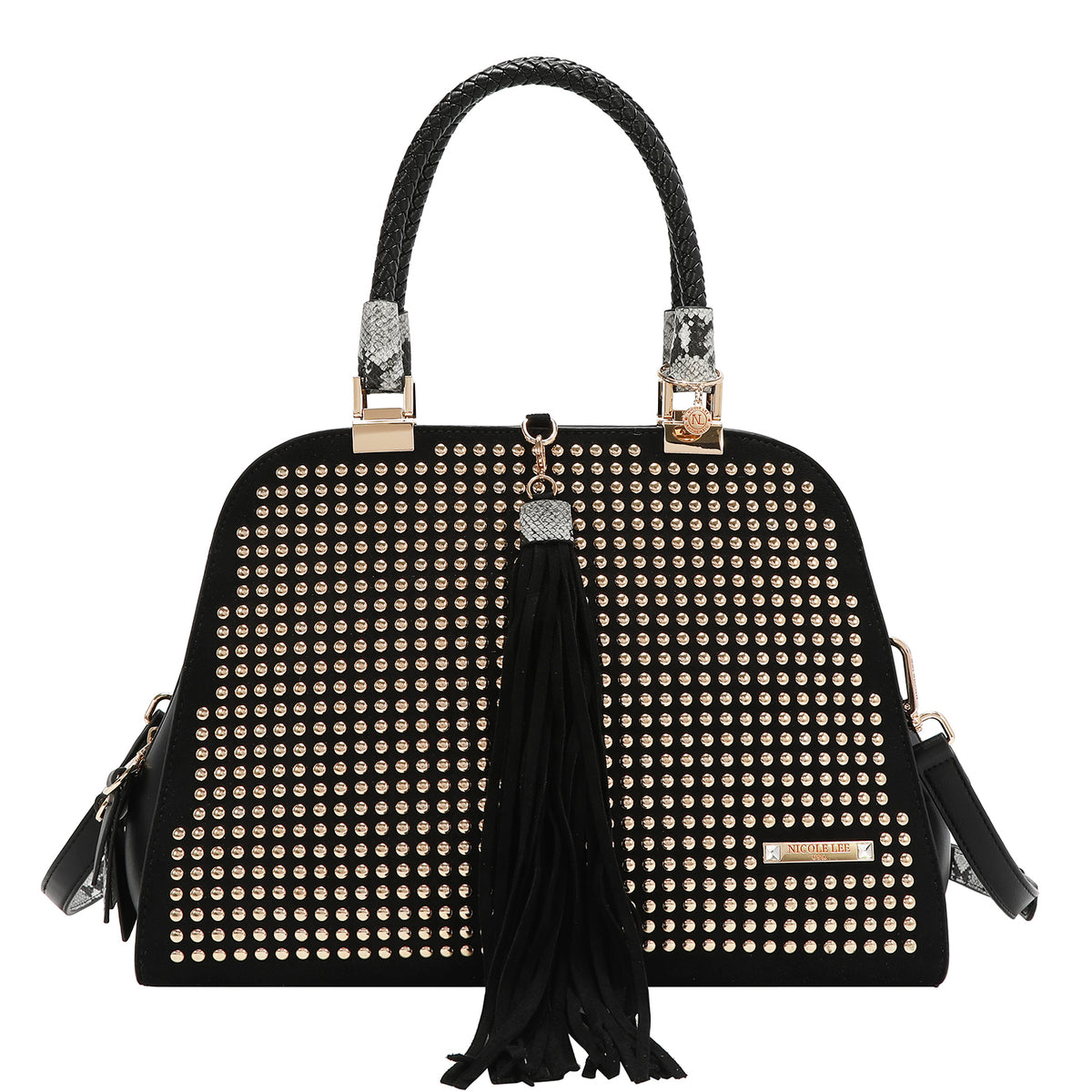 Bolsa Dome Nicole Lee Con Tachuelas Studded Glam FW26