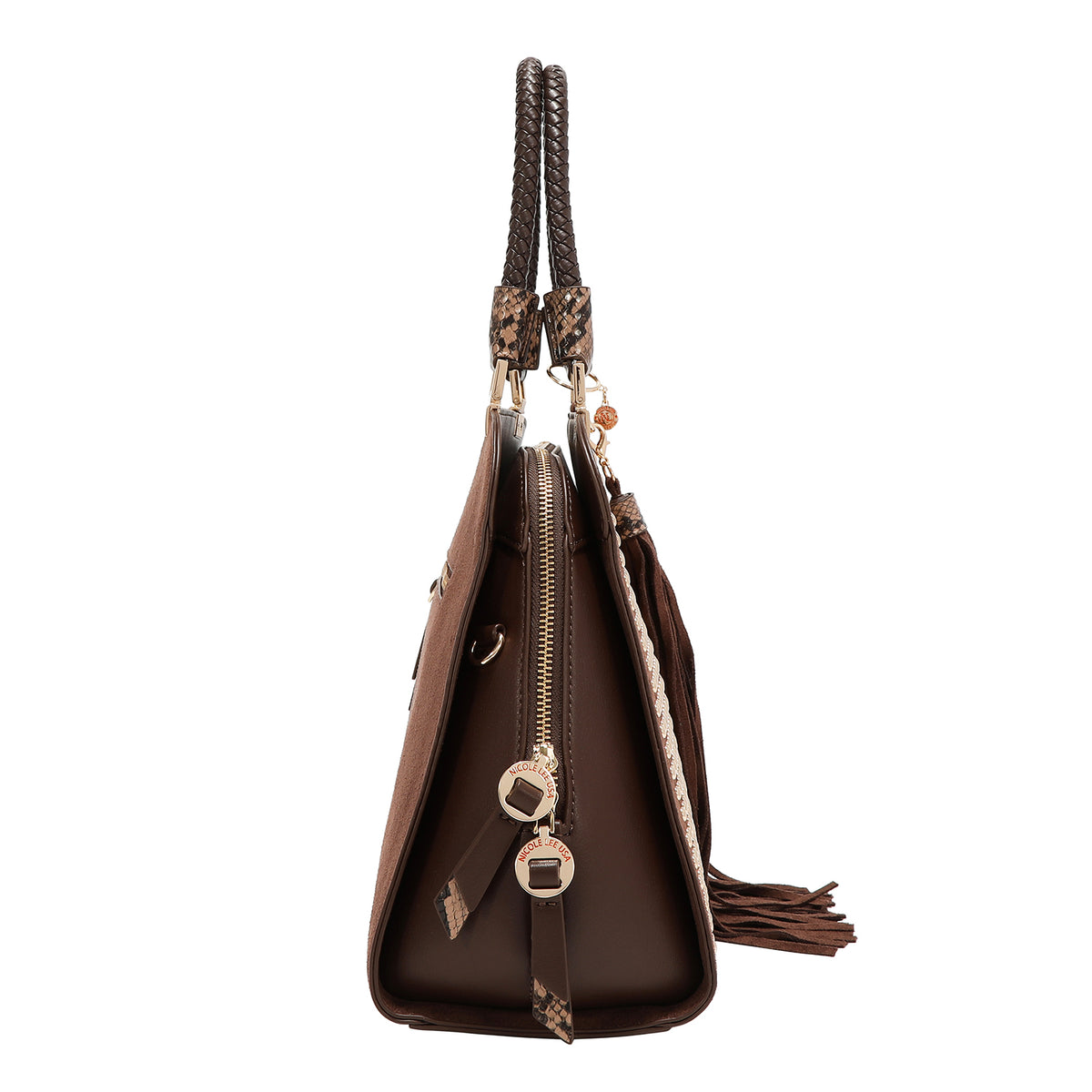Bolsa Dome Nicole Lee Con Tachuelas Studded Glam FW26