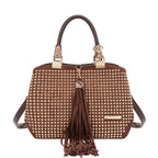 Bolsa Cuadrada Nicole Lee Con Tachuelas Studded Glam FW26