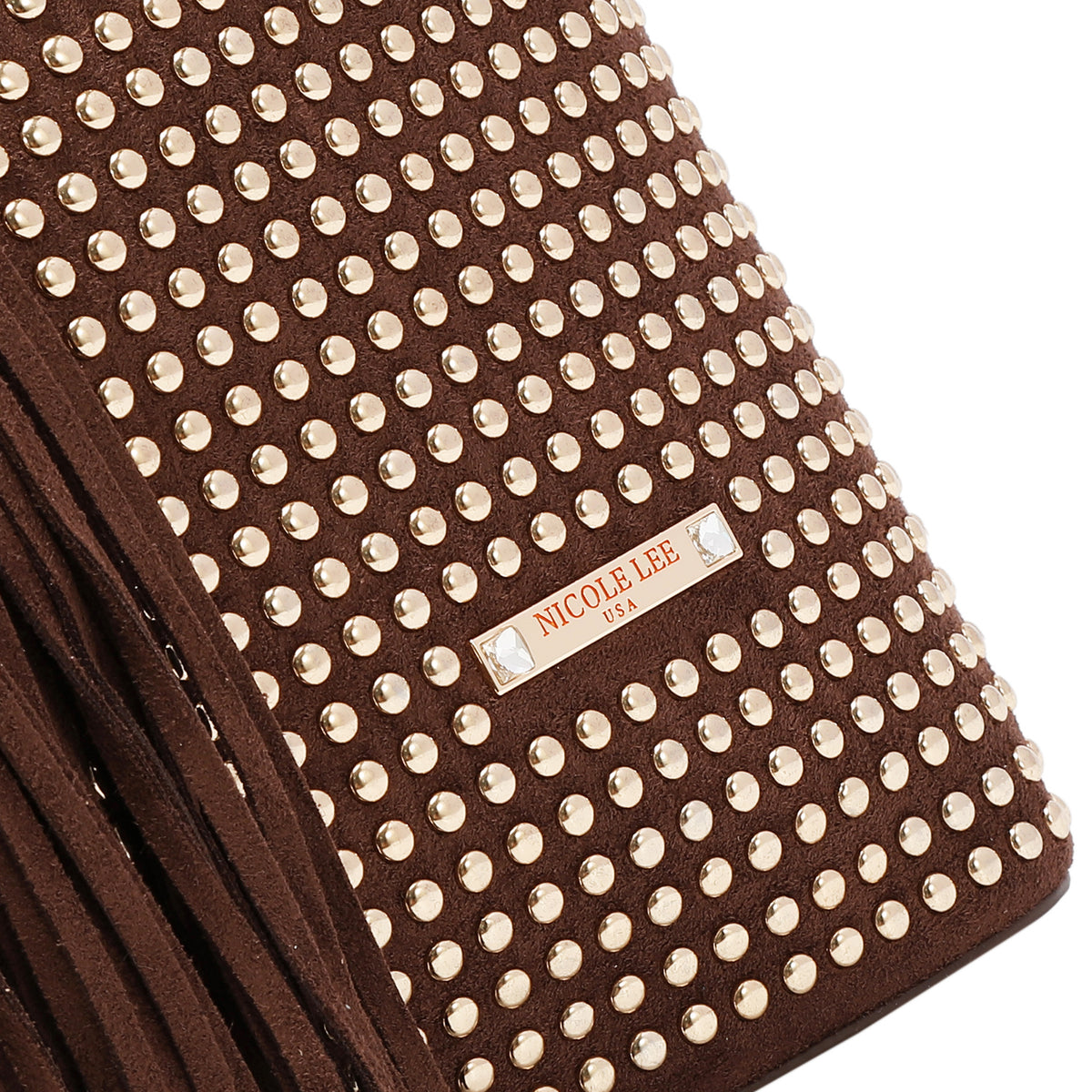 Bolsa Shopper Nicole Lee Con Tachuelas Studded Glam FW26